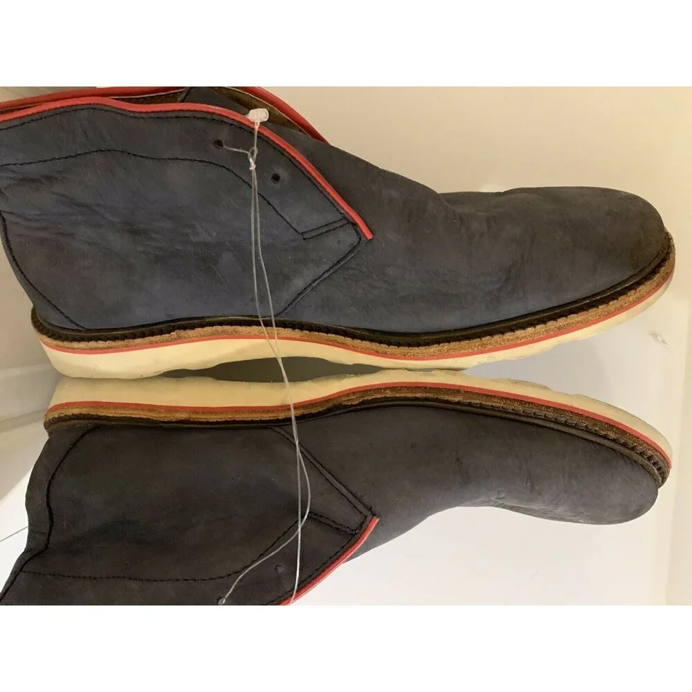 Polo Ralph Lauren 'Whiston' Chukka Boot‎ Shoes Men’s Sz 10.5D Gray No Laces